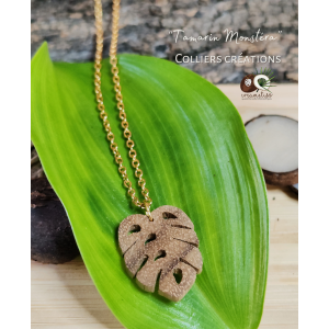 Collier monstera tamarin