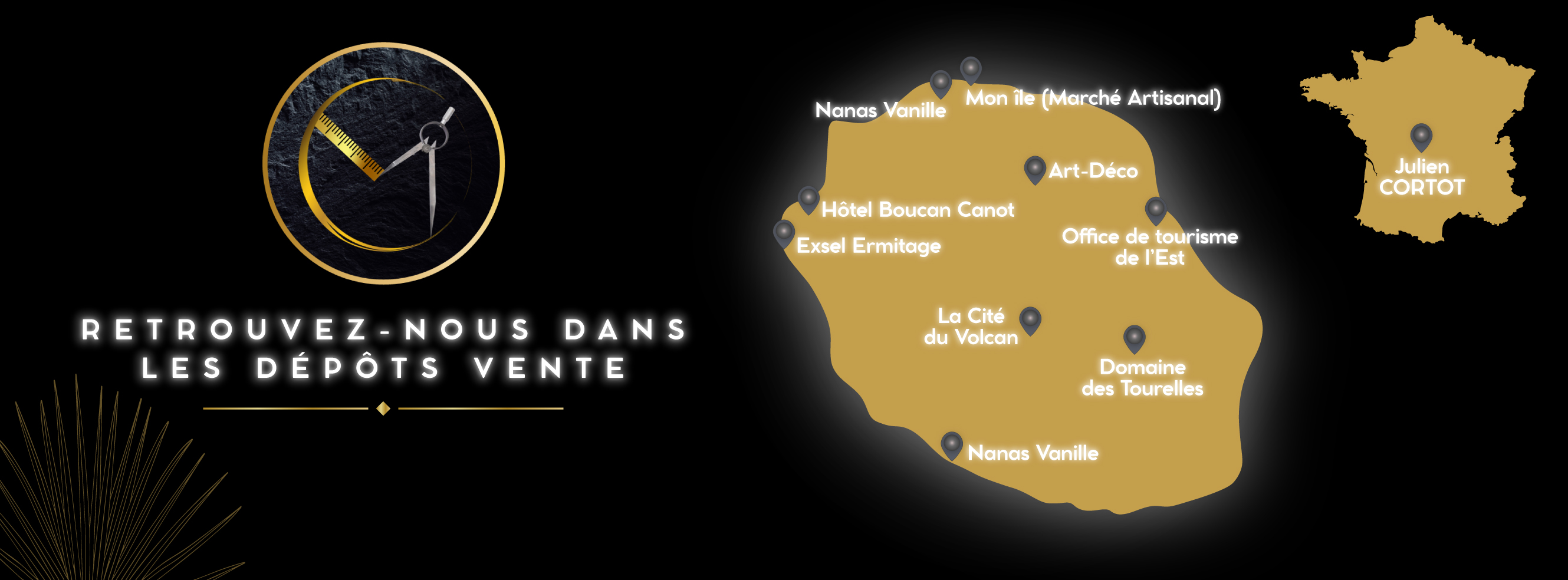 Carte des dépôts